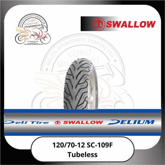 Ban Luar Swallow Tubeless 120/70-12