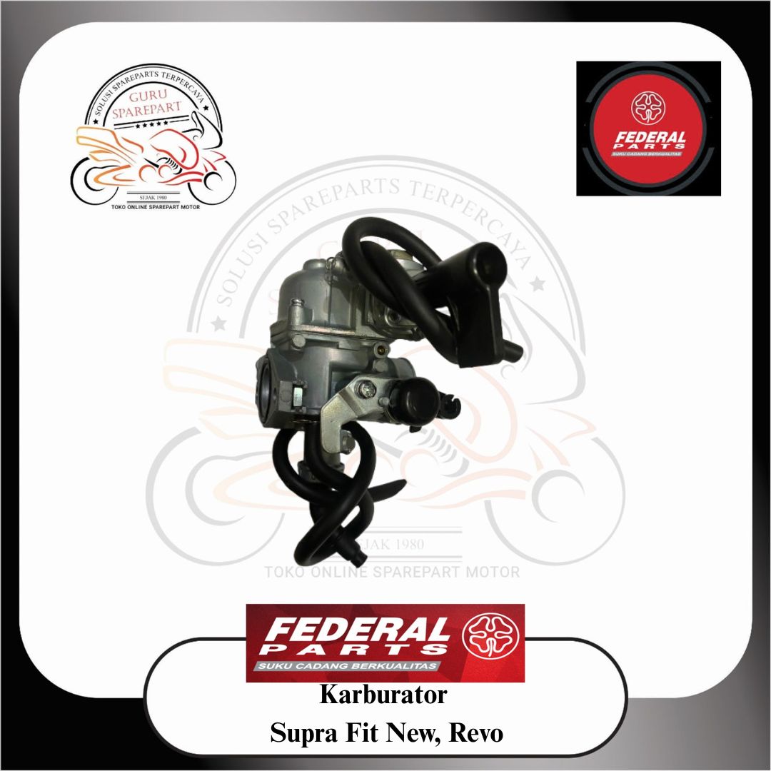 Karburator Carburator Federal Motor Supra Fit New Revo Lama FP-16100-KTL-2100