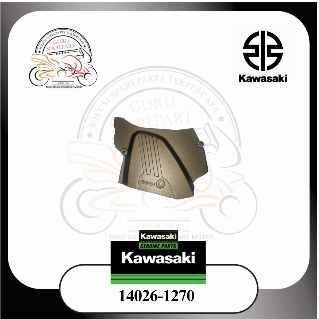 Cover Gear Tutup Gear Gir Depan Coklat Ninja RR New Ori 14026-1270