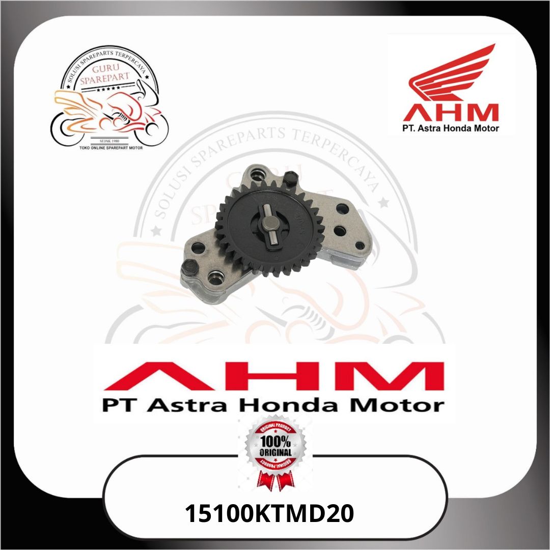 Honda Pompa Oli Supra X 125 FI New 15100KTMD20