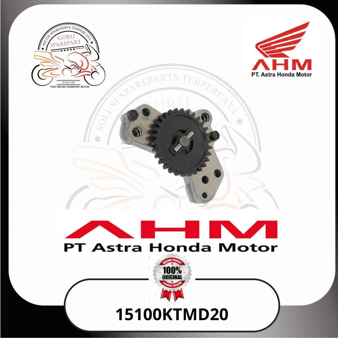 Honda Pompa Oli Supra X 125 FI New 15100KTMD20