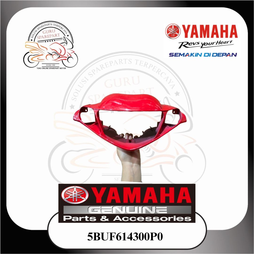Batok Depan Y125Z Merah Original Yamaha 5BUF614300P0