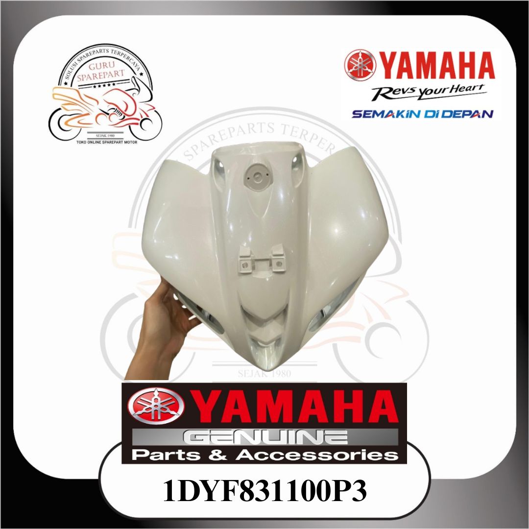 Yamaha Panel Depan Besar Putih Jupiter Z1 1DYF831100P3