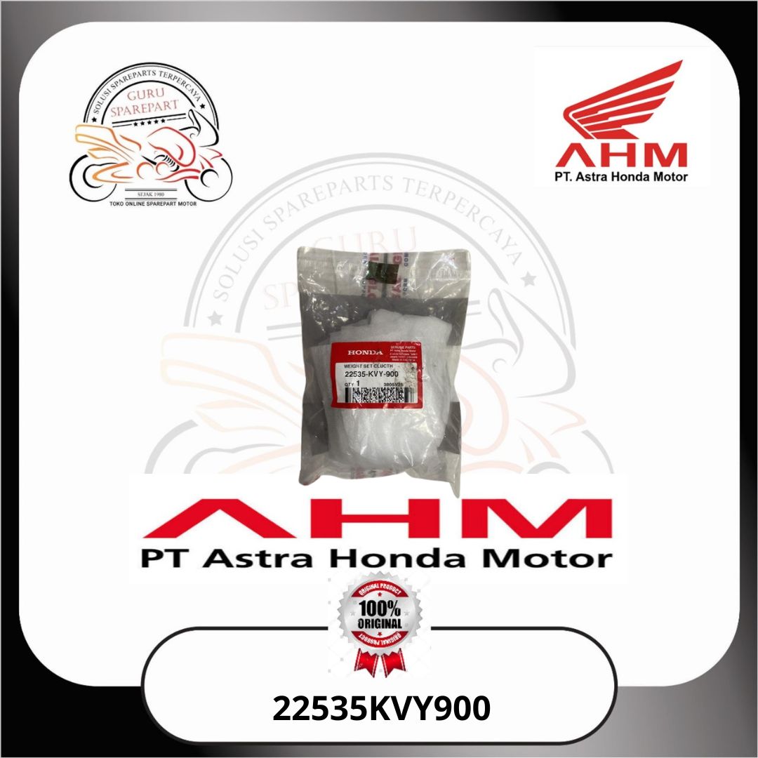 Kampas Kopling Ganda Weight Set Beat Karbu 22535KVY900