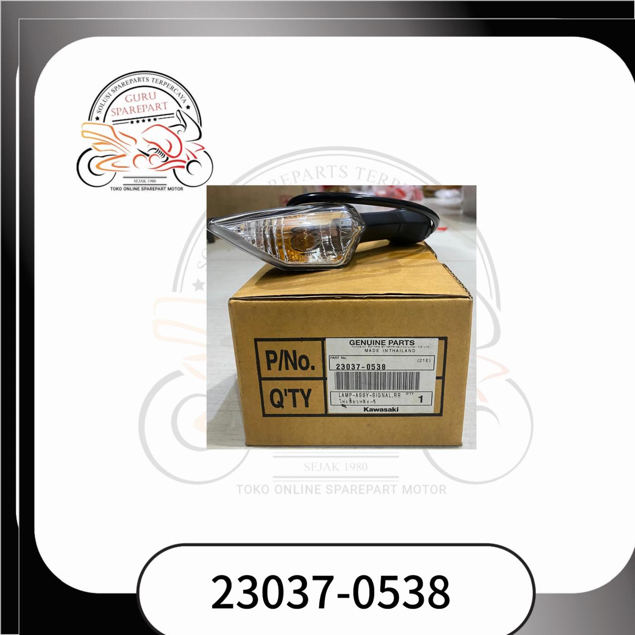 Kawasaki Lampu Sen Belakang Kiri 230370538 Ninja 250 Fi new Original