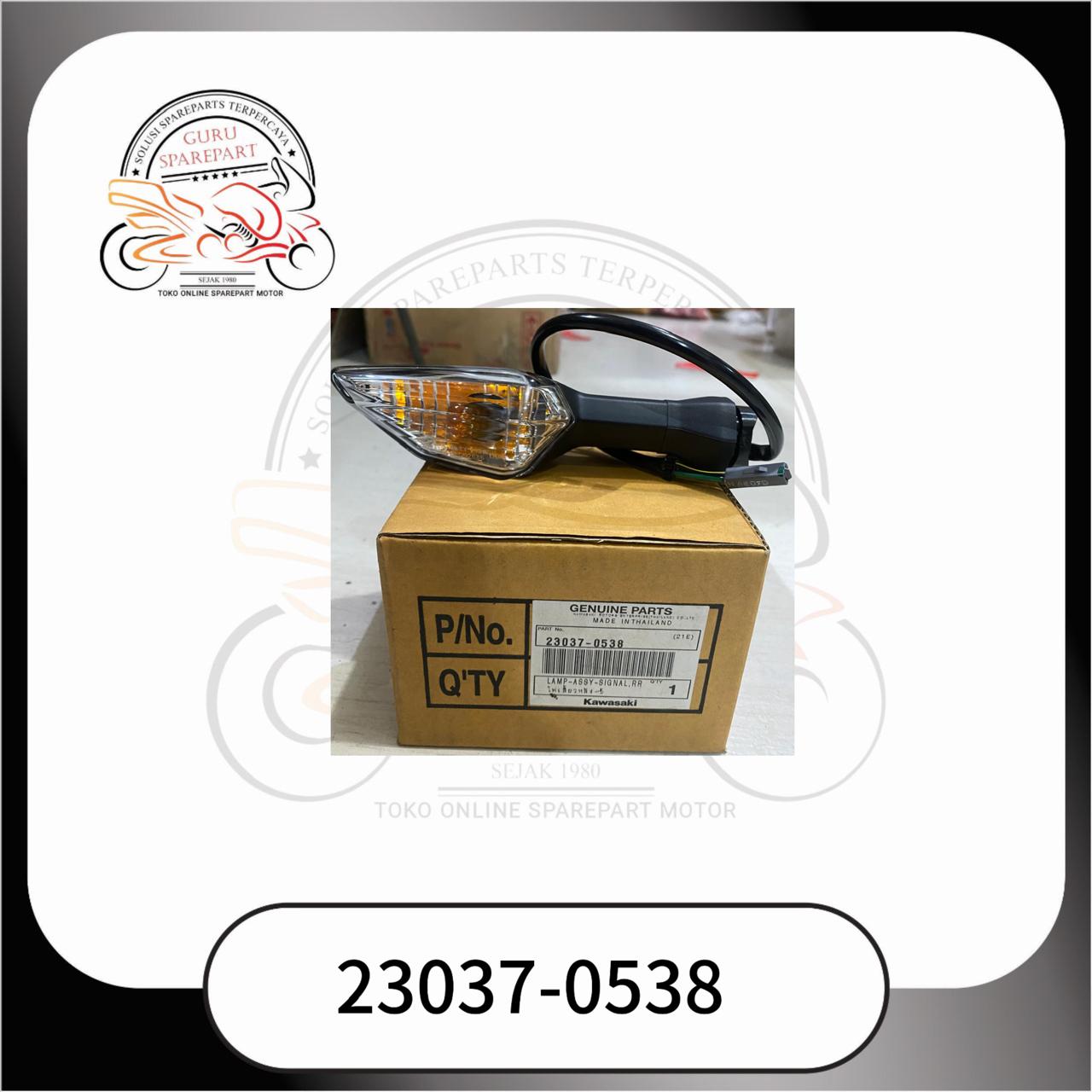 Kawasaki Lampu Sen Belakang Kiri 230370538 Ninja 250 Fi new Original