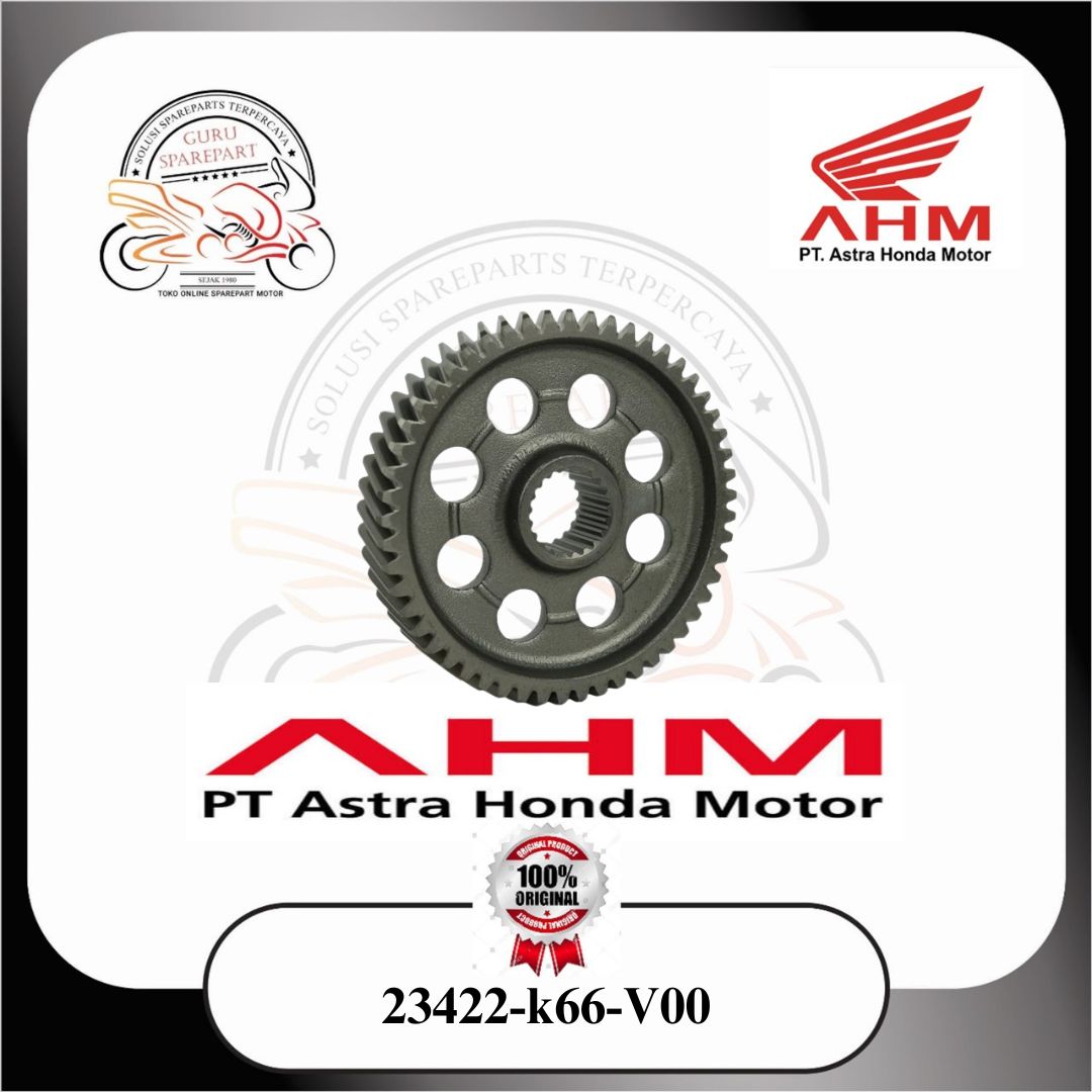 Gear Counter 53T Honda Vario 125 eSP K60R 23422K66V00
