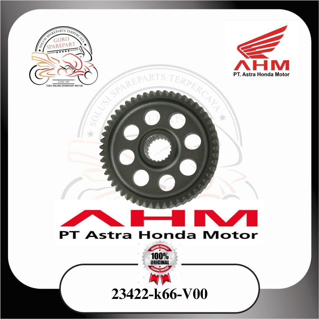 Gear Counter 53T Honda Vario 125 eSP K60R 23422K66V00
