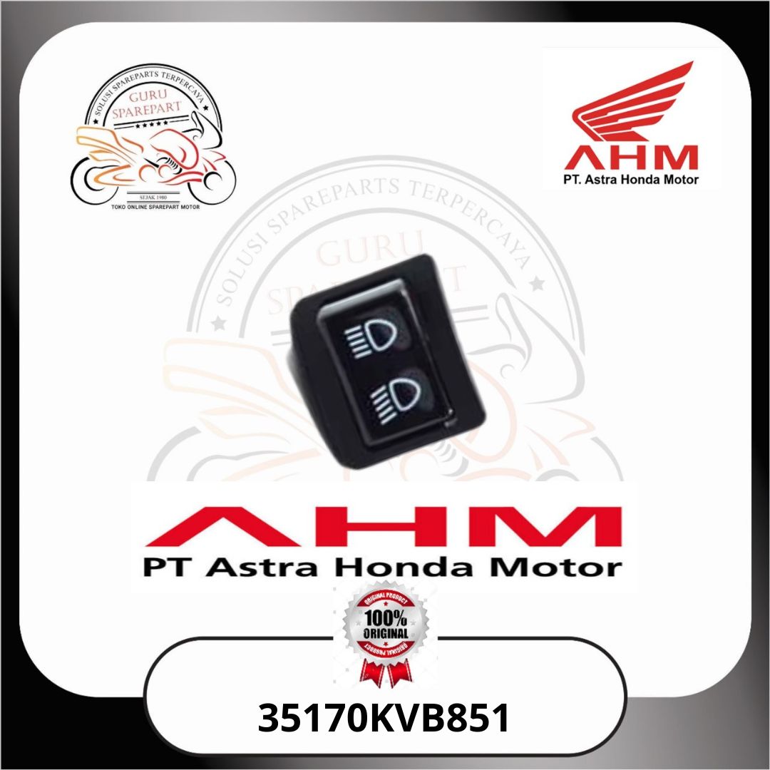 Honda Saklar Dimmer Honda Beat Karbu 35170KVB851