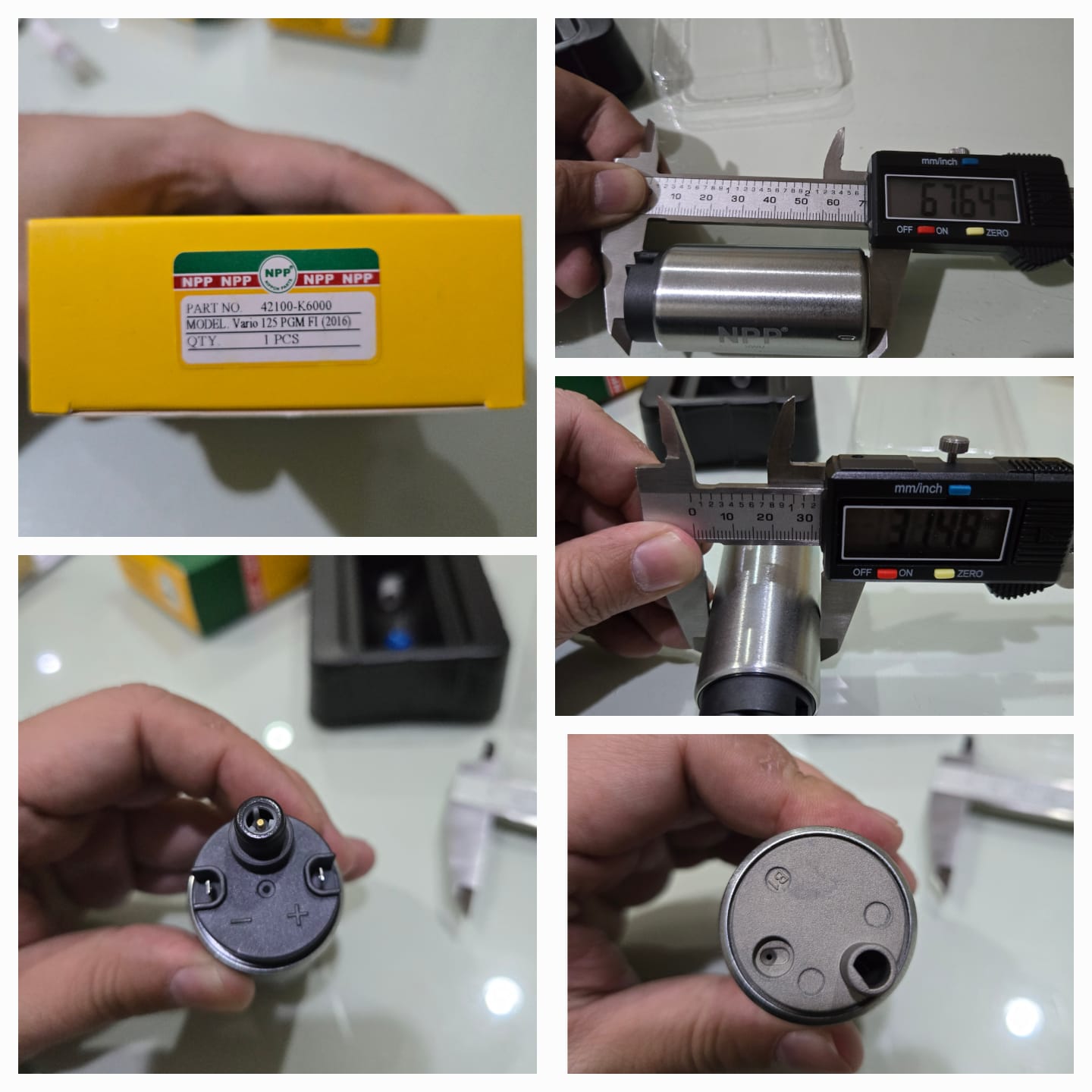 Npp Dinamo rotak Fuel Pump vario 125 Pgm Fi 2016