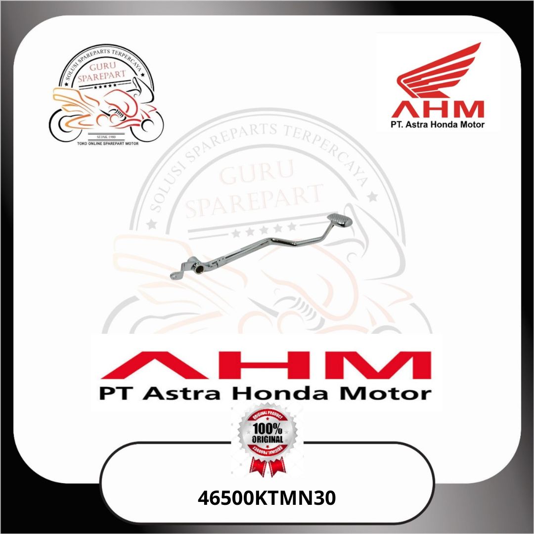 Honda Pedal Rem Supra X 125 Tipe Disk Original 46500KTMN30