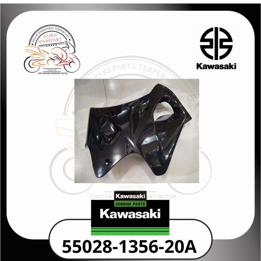Kawasaki Fairing kiri Ninja RR Old cowl lower front left Original 55028-1356