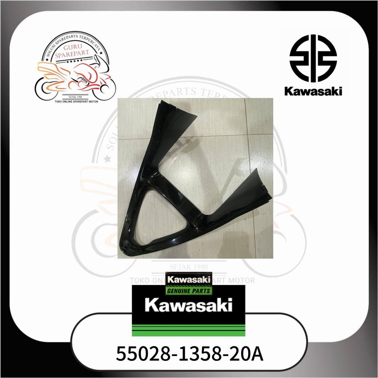 Kawasaki Cowling Inner Fairing Bawah Ninja RR OLD Original 55028-1358
