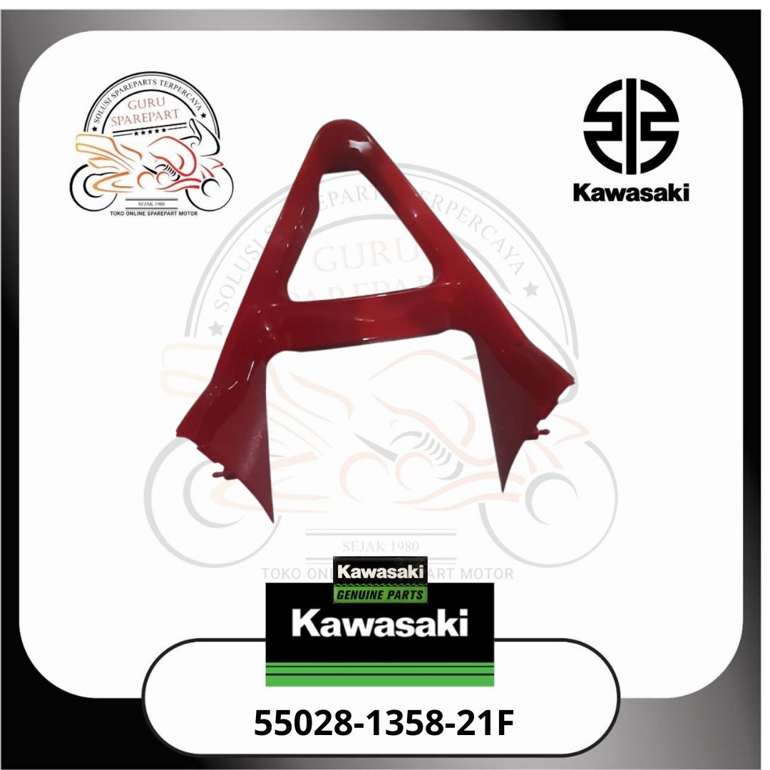 Kawasaki Cowling Inner Fairing Bawah Ninja RR OLD Original 55028-1358