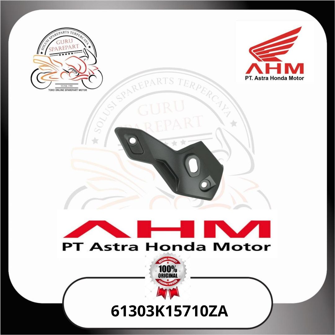 Honda Cover Depan Samping Kiri Dark Silver Honda CB150R StreetFire 61303K15710ZA