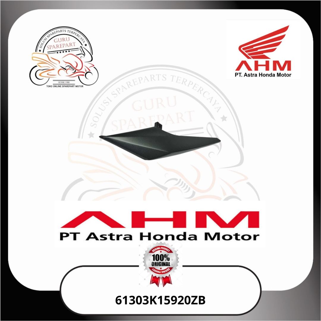 Honda Cowl L Front Side Hitam New CB150R StreetFire K15G & New CB150R Streetfire K15M 61303K15920ZB