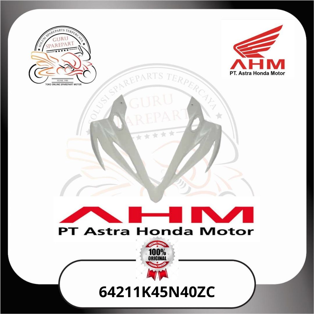 Honda Cover Tameng Depan Putih Honda New CBR 150R 64211K45N40ZC