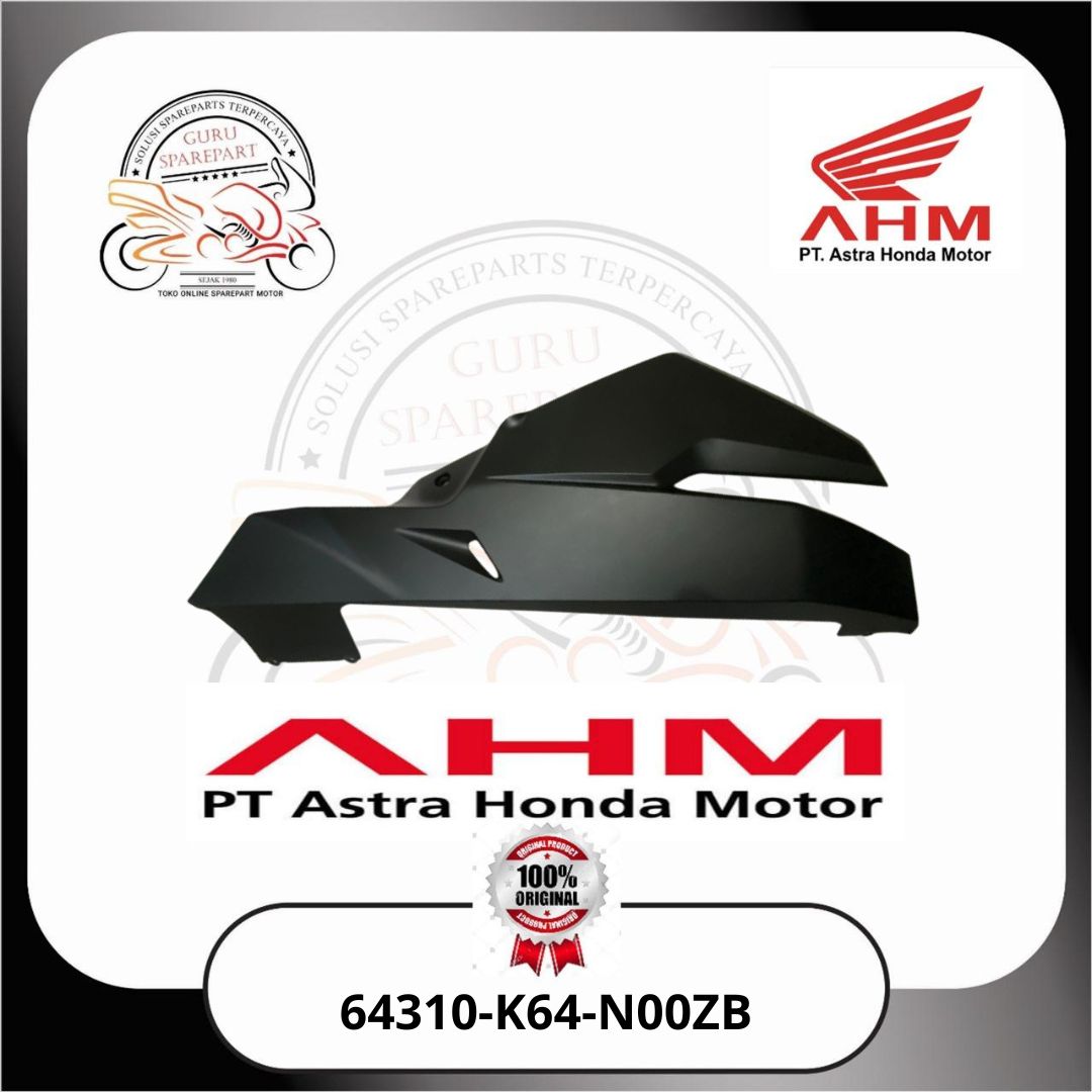 Honda Cowl Comp Right Under Hitam Doff CBR 250RR 64310K64N00ZB