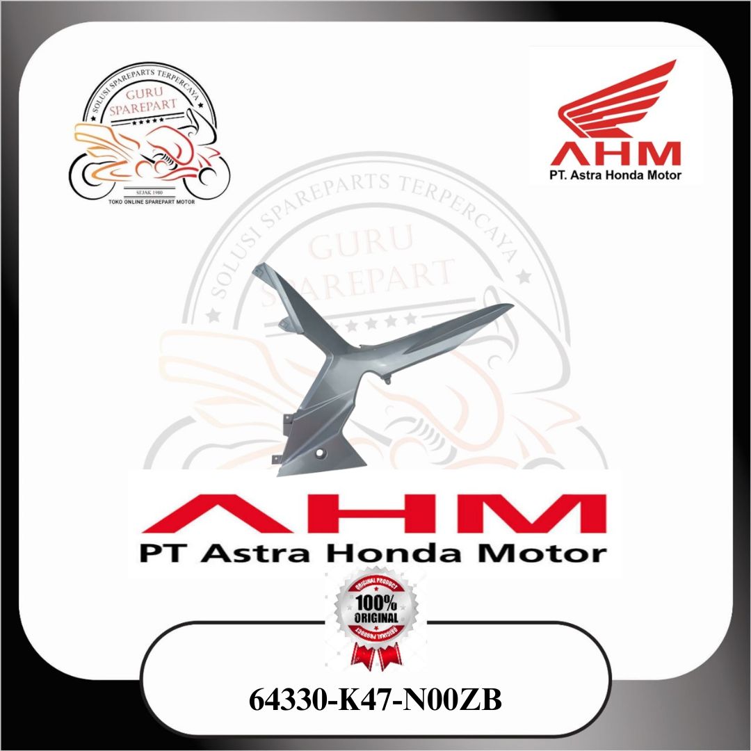 64330K47N00ZB Honda Cover Body Tengah Kiri Blade 125 FI K47