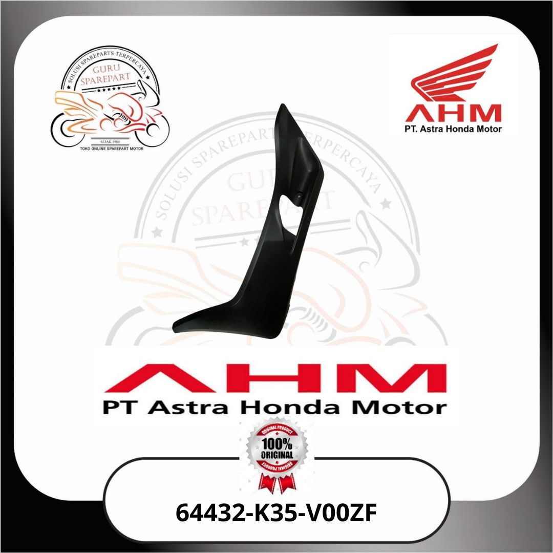 Honda Cover Samping Kiri Hitam PCX 150 64432K35V00ZF