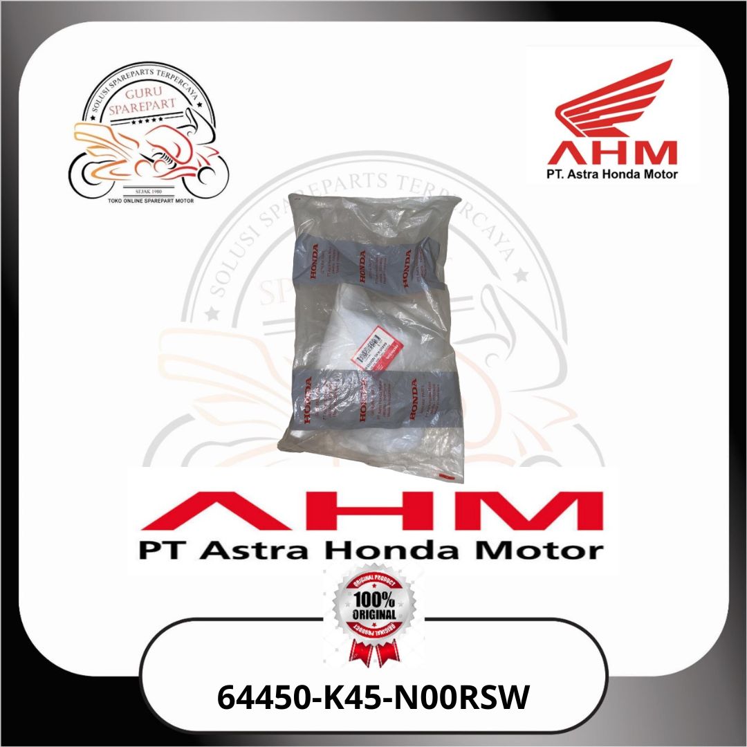 64450K45N00RSW Honda Cover Tank Fuel Cover Atas Tangki Depan Honda CBR 150R