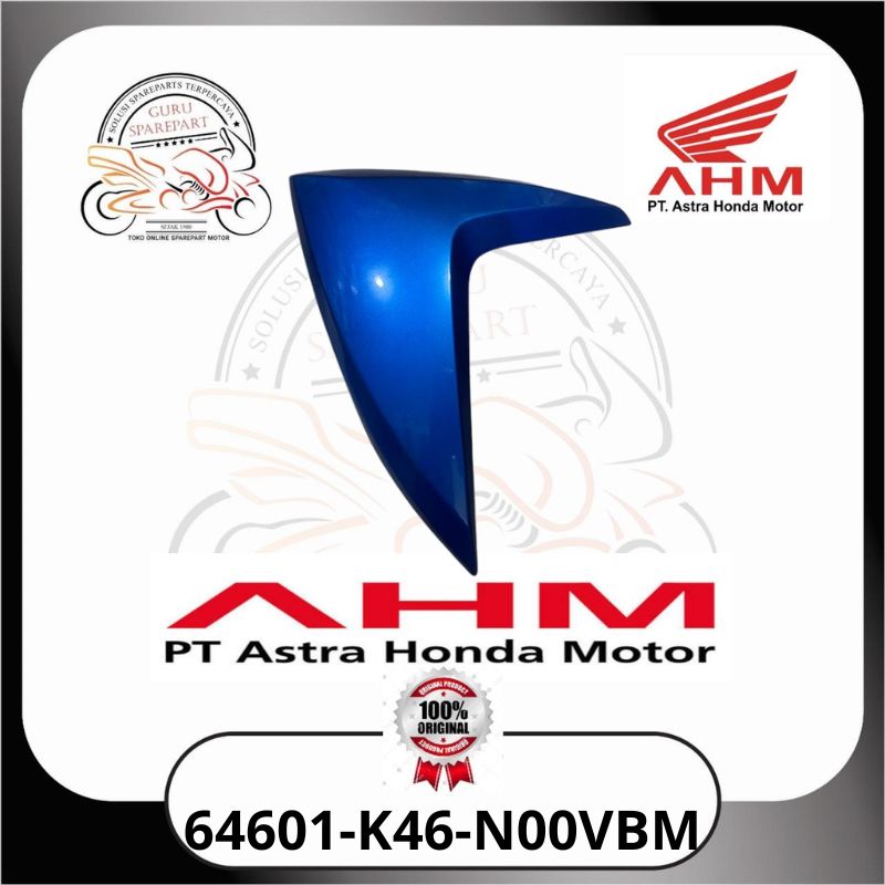 Honda Cover Body Kiri Cover Left Front Biru Vario 110 FI 64601K46N00VBM