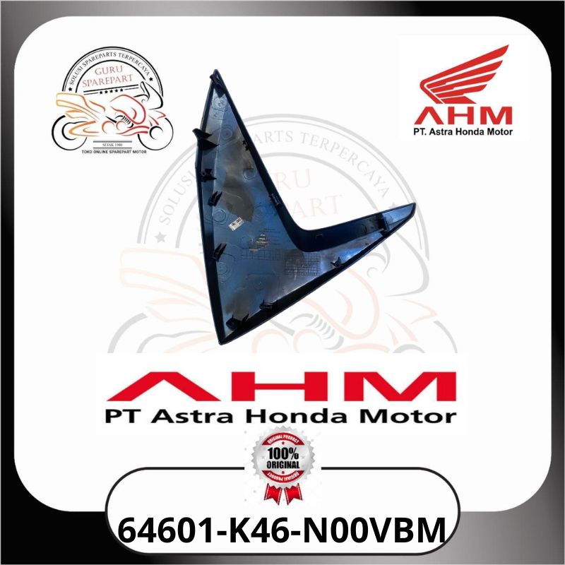 Honda Cover Body Kiri Cover Left Front Biru Vario 110 FI 64601K46N00VBM