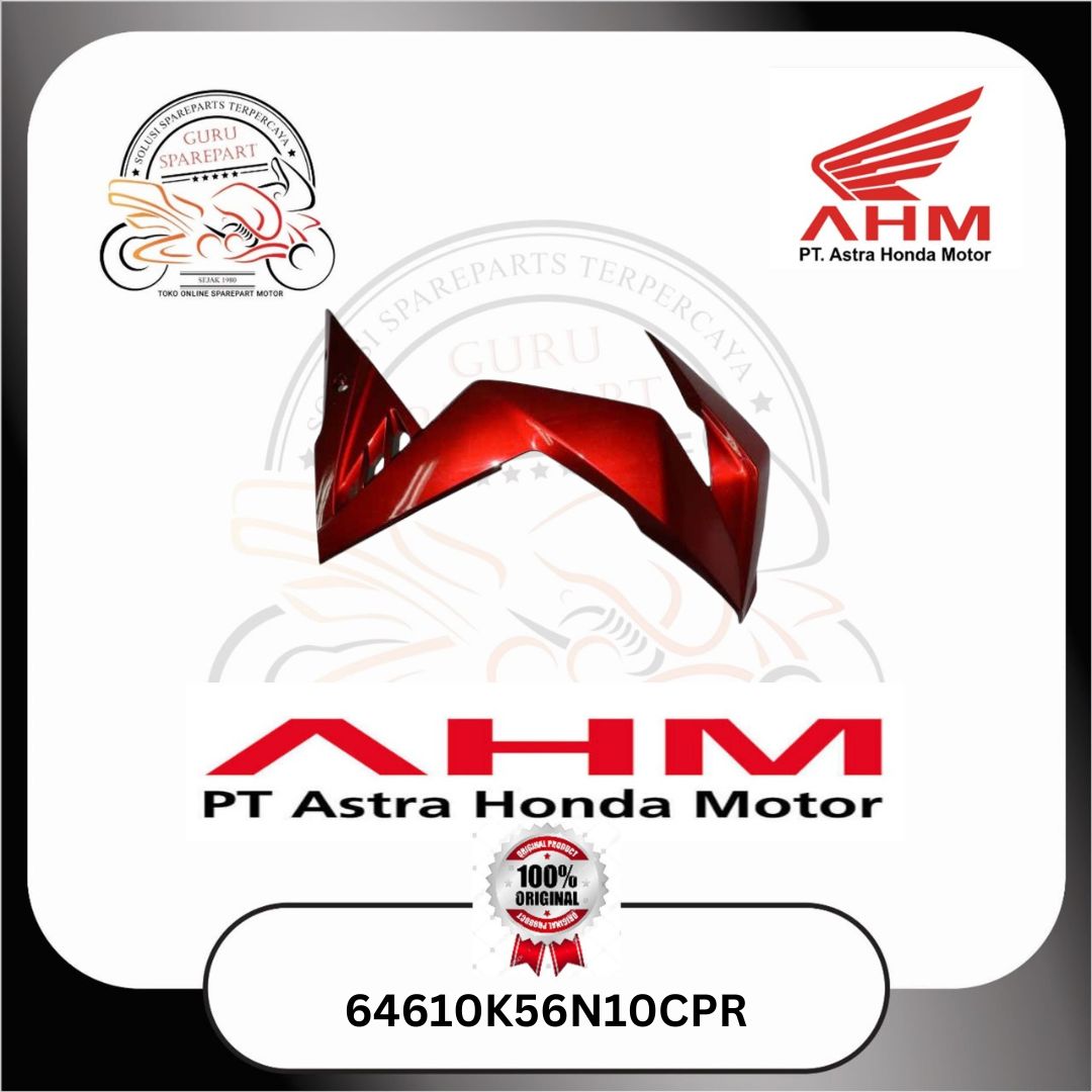 Honda Cover R Side Merah Red Supra GTR 150 64610K56N10CPR