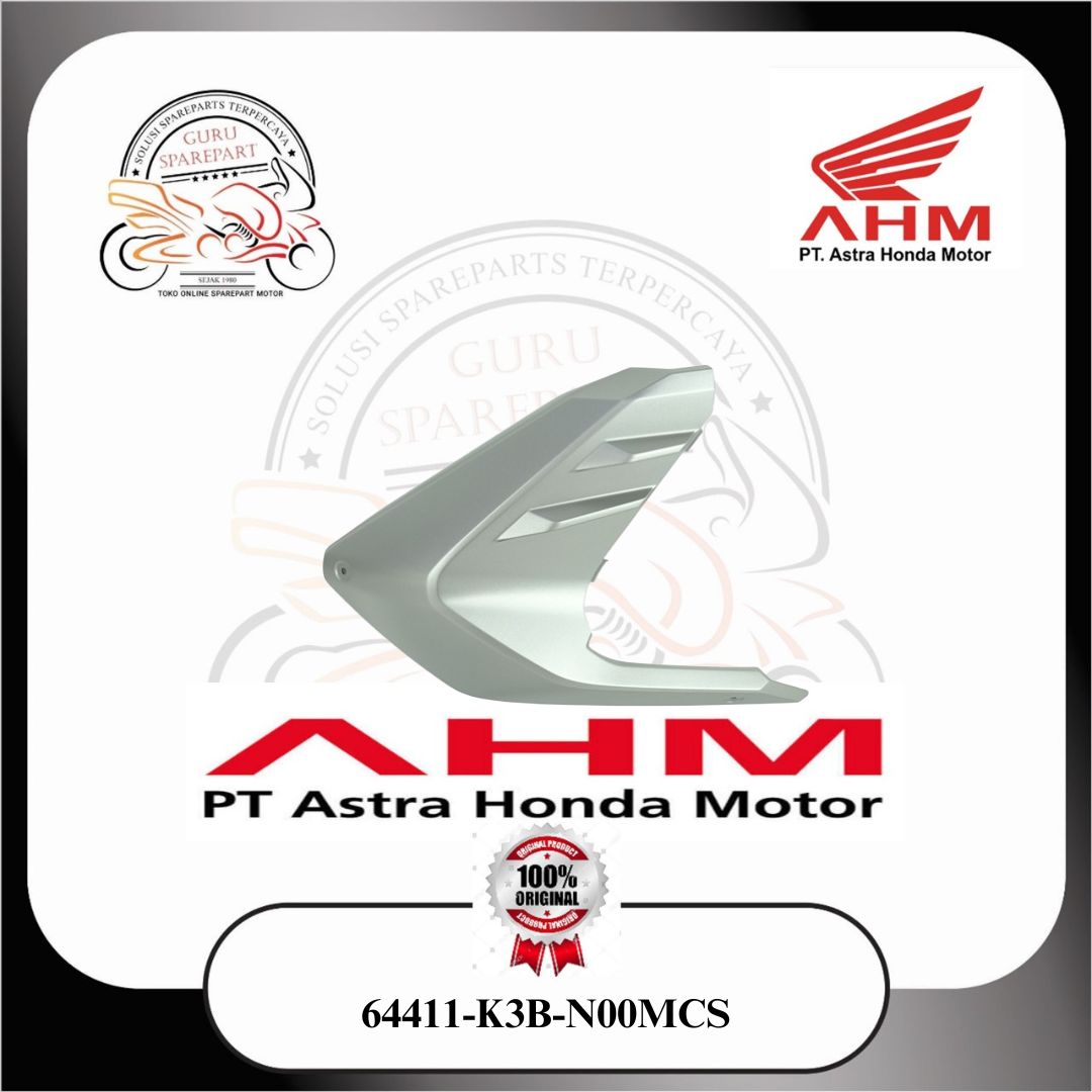 Cowl A Left Middle Silver Honda CB150X 64411K3BN00MCS