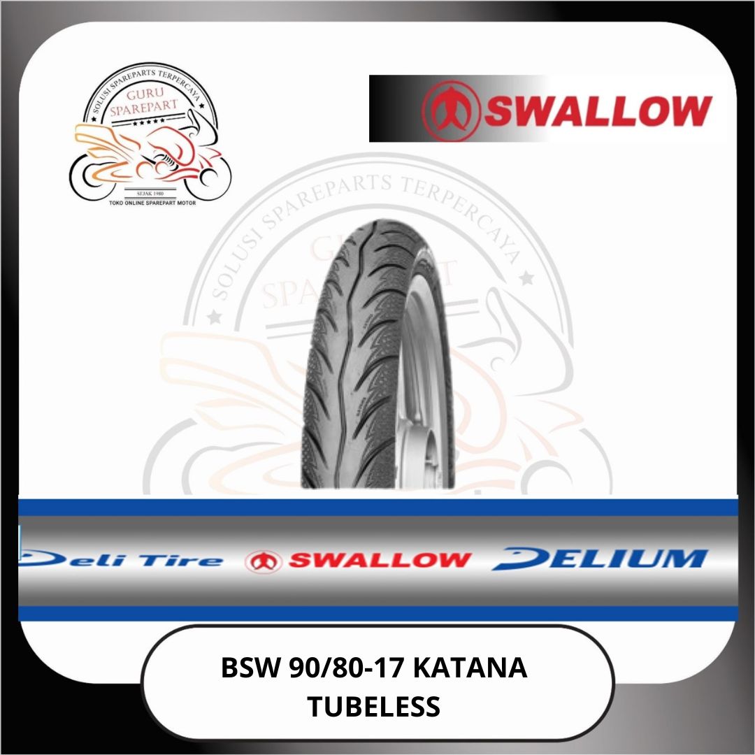 Ban Luar Swallow 90/80-17 Katana SB-132 RWL Tubeless