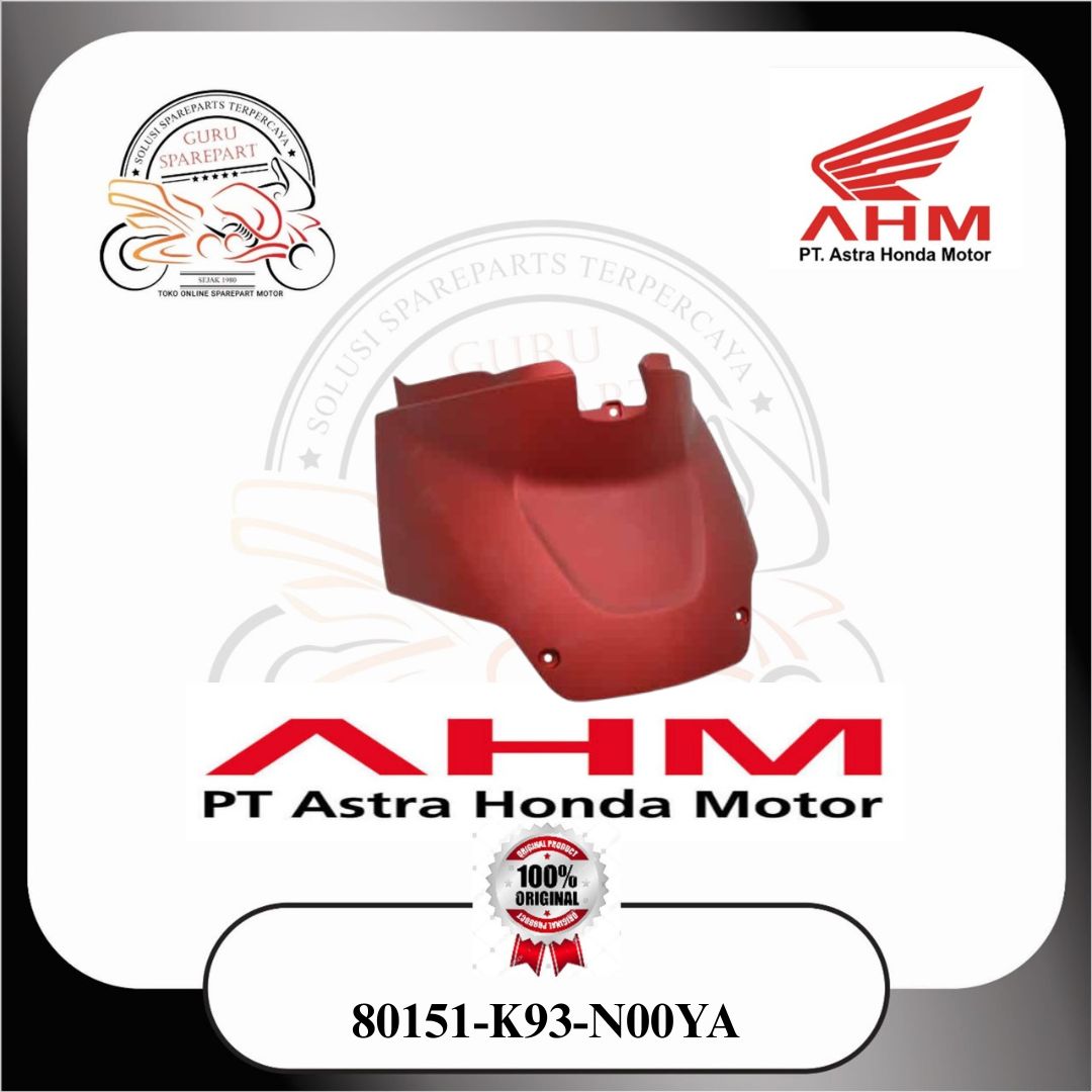 80151K93N00 Honda Cover Center Merah Scoopy eSP K93