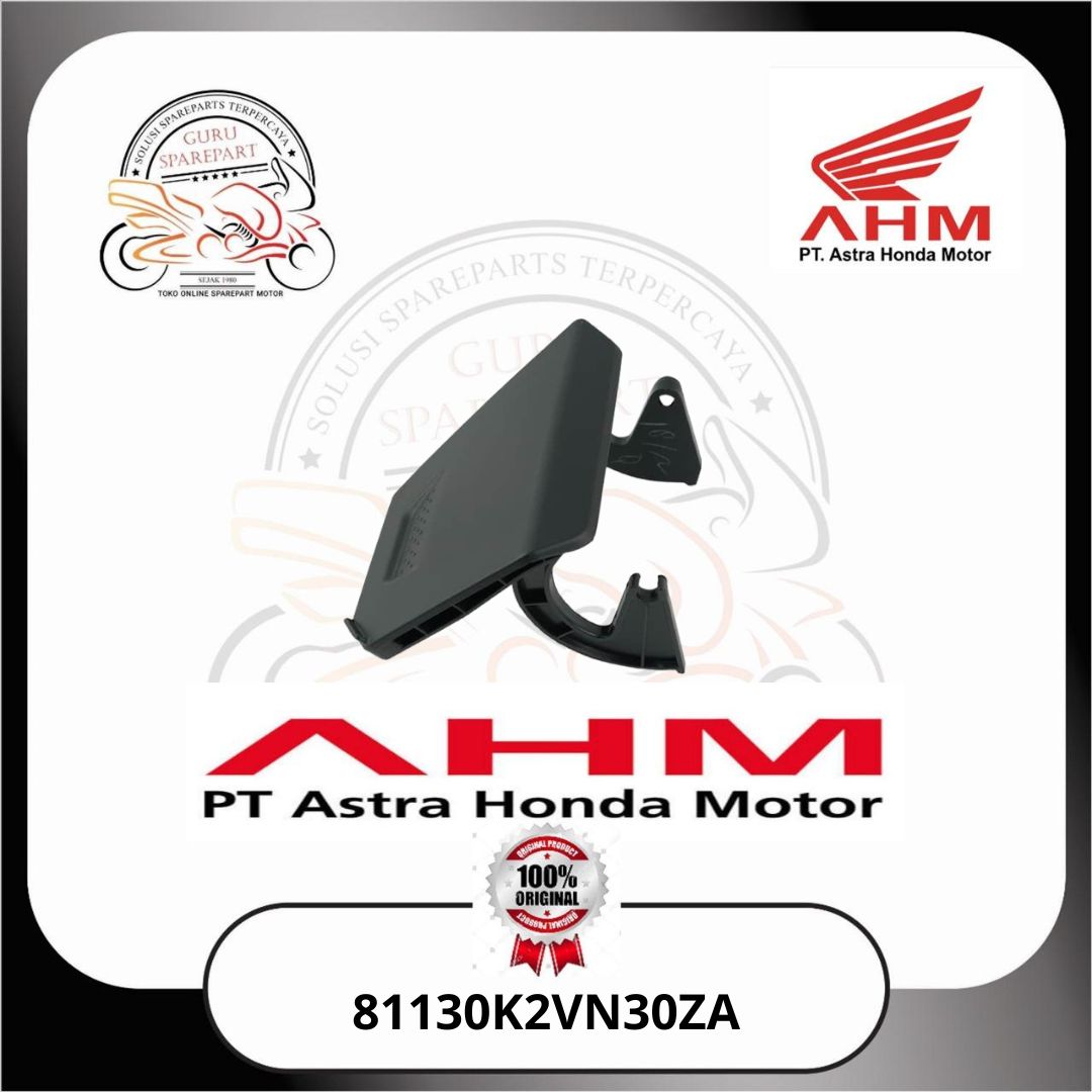 Honda Cover Kantong Bawah Hitam Lid Assy Inner Pocket Honda Vario 125 eSP 81130K2VN30ZA
