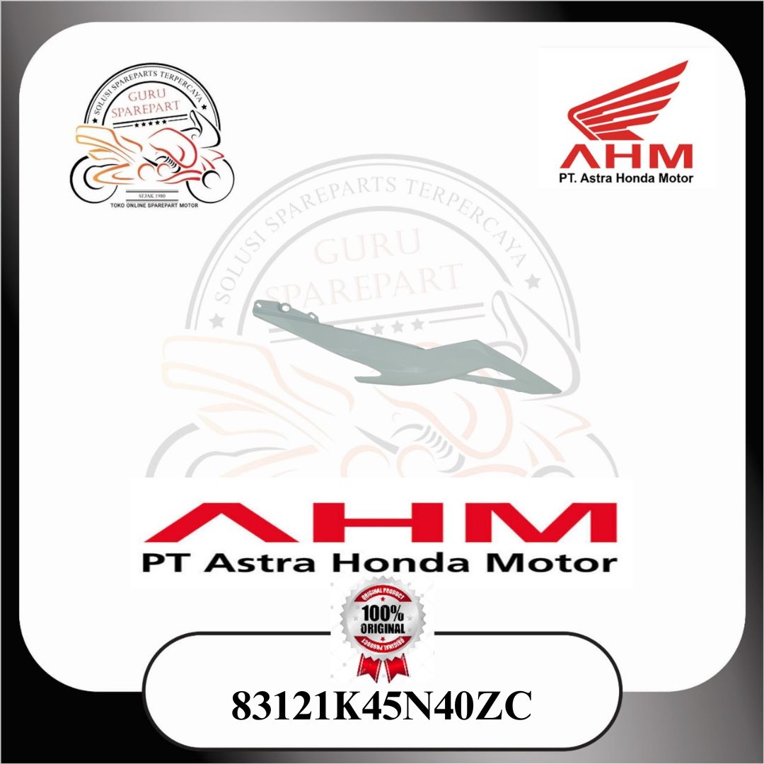 Cover Body Kiri Putih Mutiara Honda CBR 150R K45G