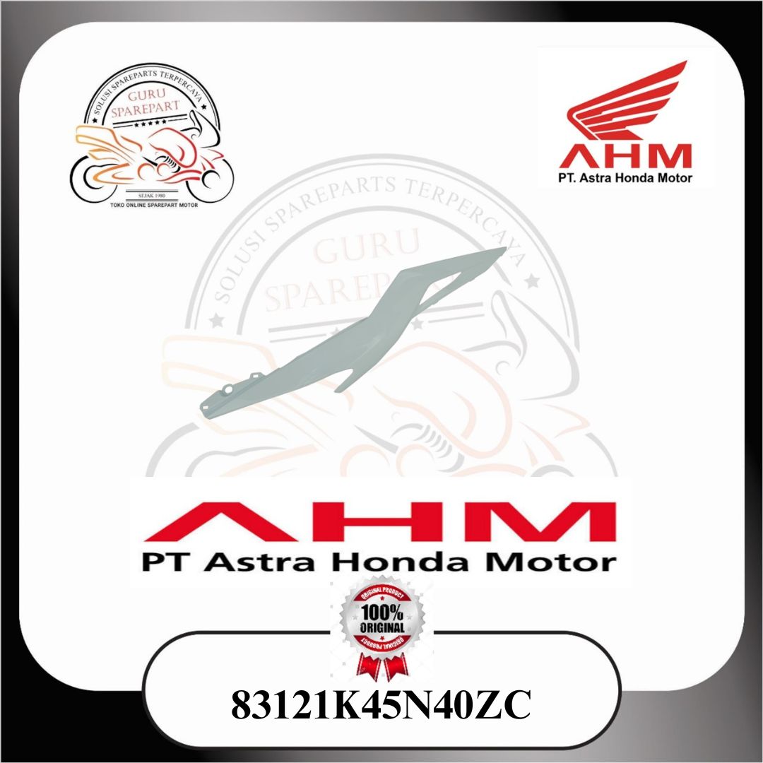 Cover Body Kiri Putih Mutiara Honda CBR 150R K45G