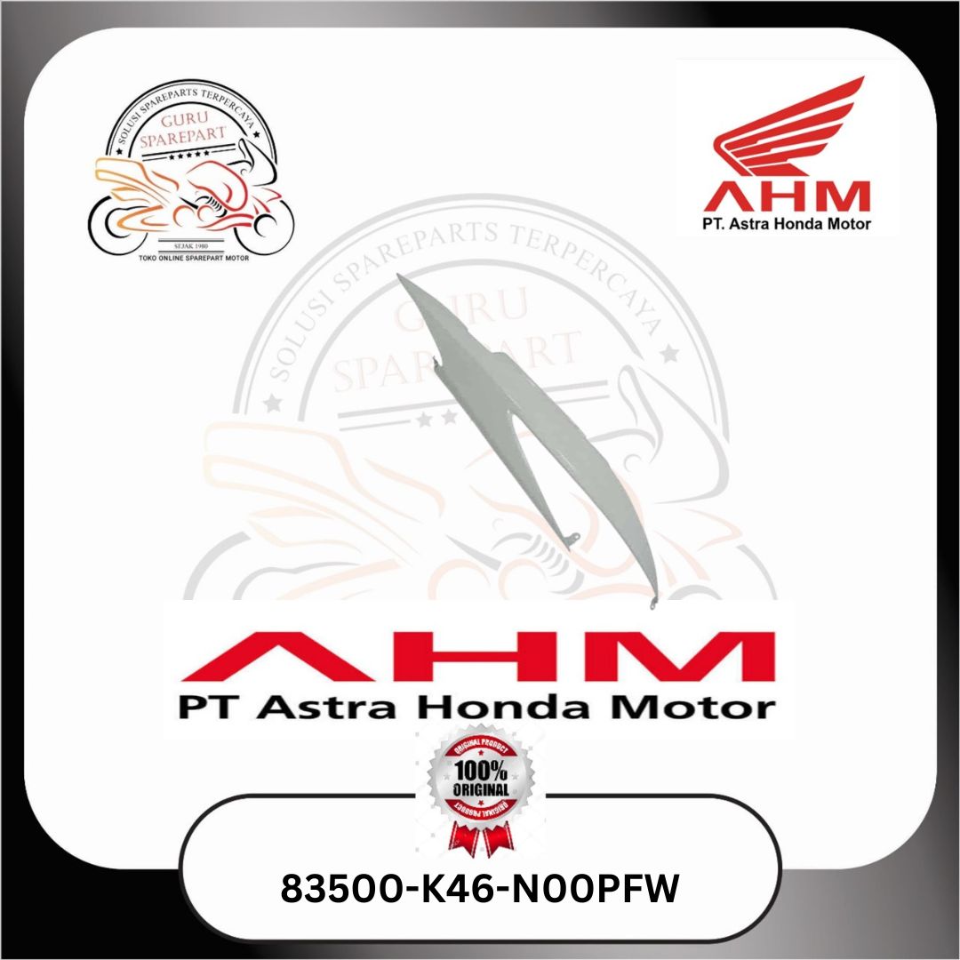 Honda Cover Right Body White Vario 110 FI 83500K46N00PFW