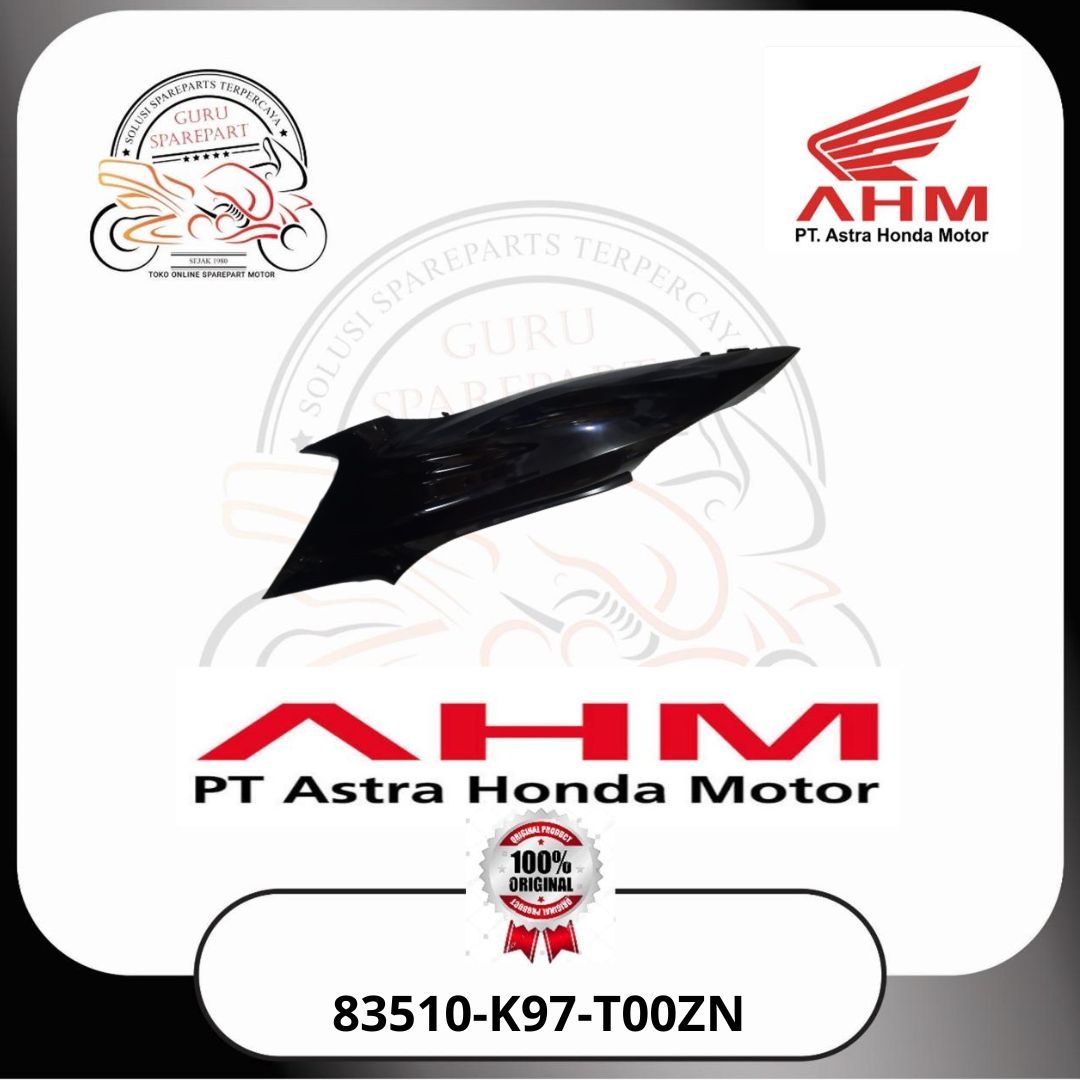 Honda Cover Body Kanan Hitam PCX 150 83510K97T00ZN