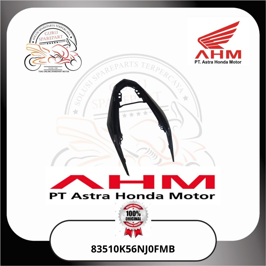 Honda Cover Tail Hitam Supra GTR Baru 83510K56NJ0FMB