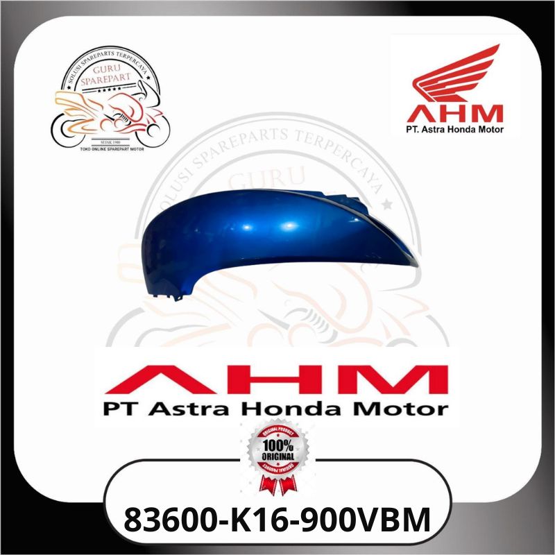 Honda Cover Body Kiri Biru Honda Scoopy FI 83600K16900VBM