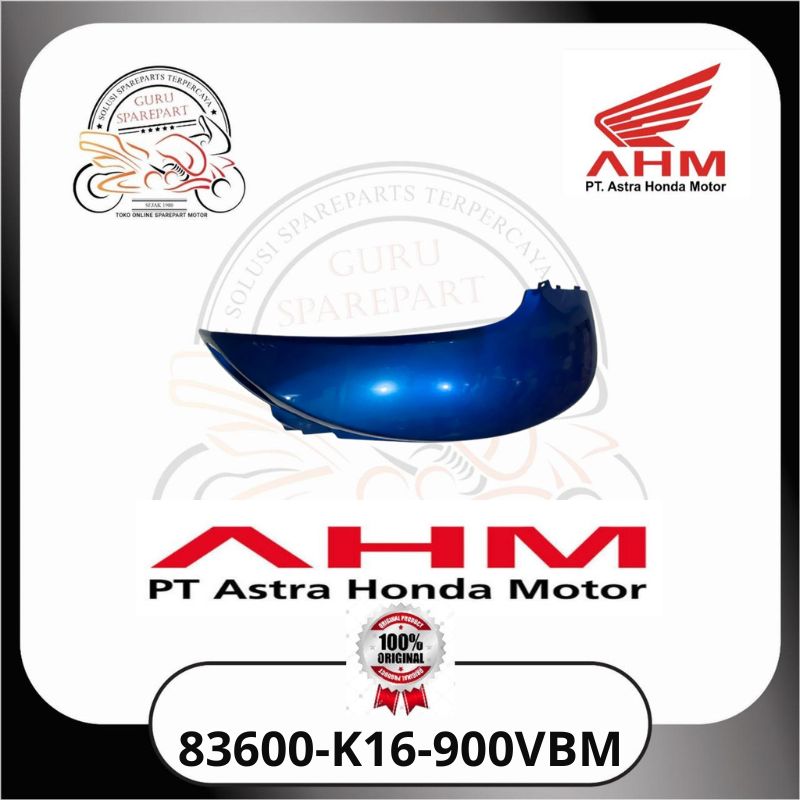 Honda Cover Body Kiri Biru Honda Scoopy FI 83600K16900VBM