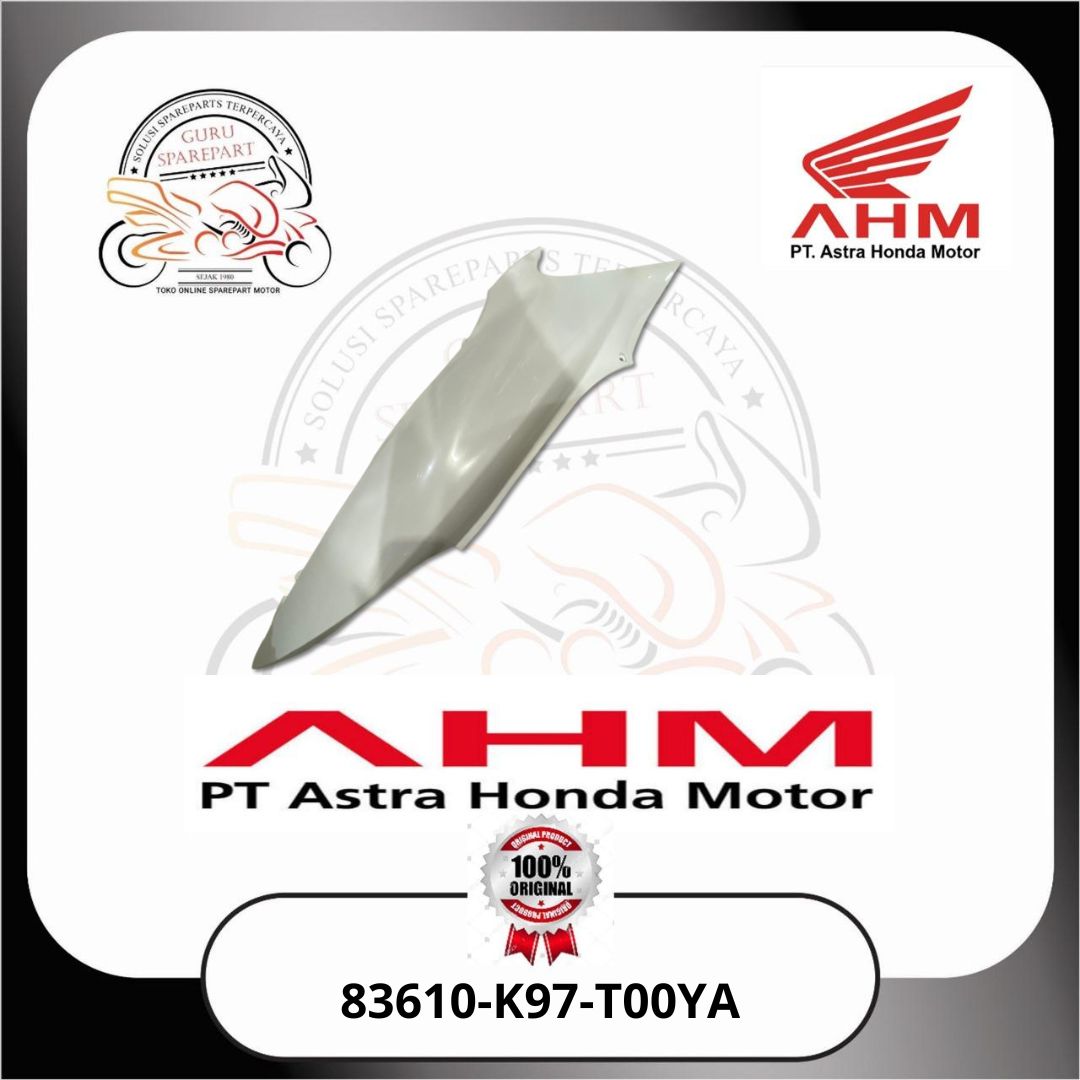 Honda Cover Body Kiri Putih PCX 150 83610K97T00YA