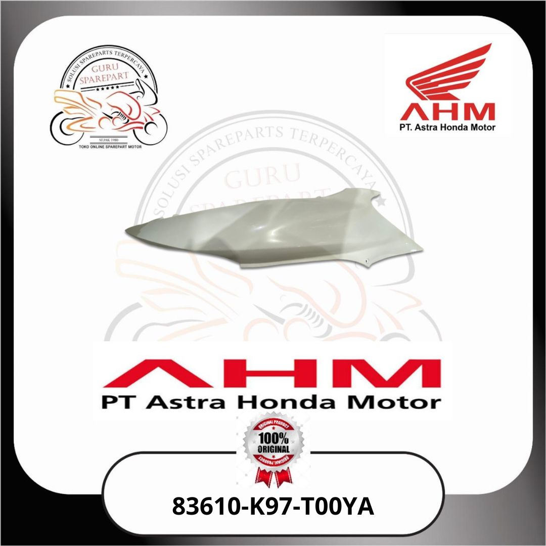 Honda Cover Body Kiri Putih PCX 150 83610K97T00YA