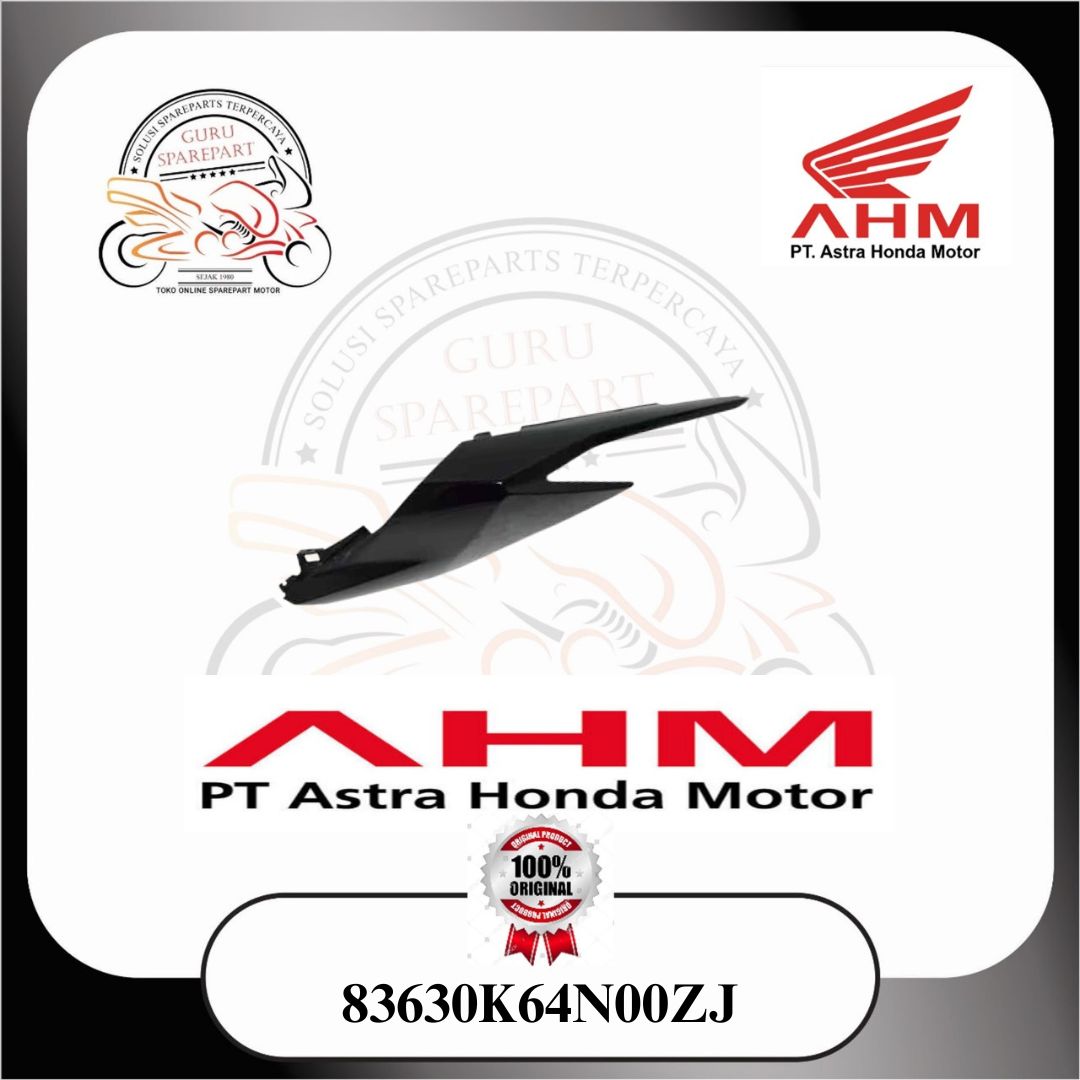 Honda Cover Body (Cowl L Rear) Hitam – CBR 250RR K64 83630K64N00ZJ