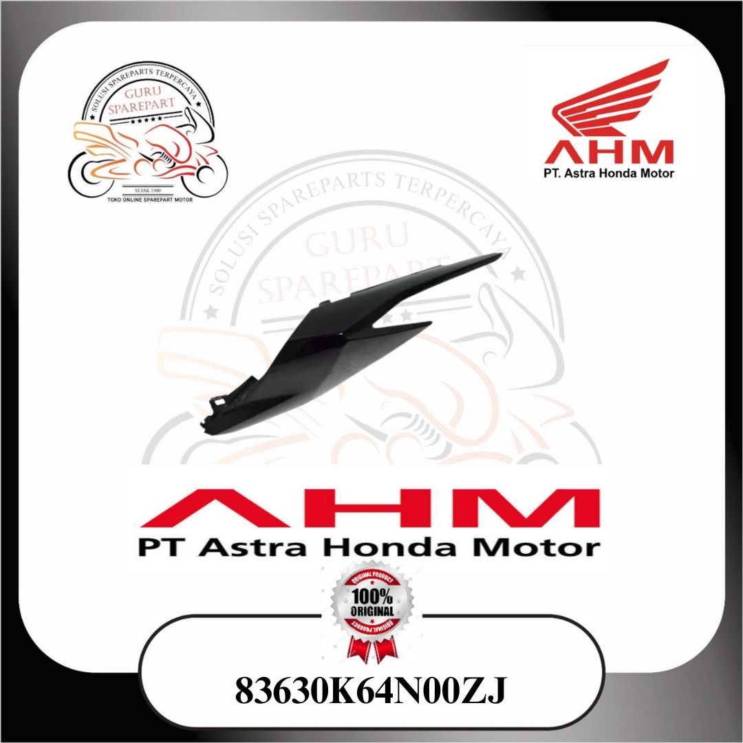 Honda Cover Body (Cowl L Rear) Hitam – CBR 250RR K64 83630K64N00ZJ