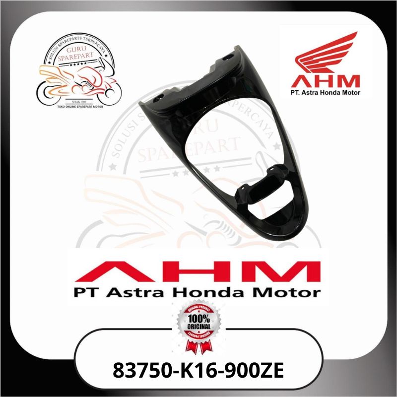 Honda Cover Belakang Tengah Hitam Honda Scoopy FI 83750K16900ZE