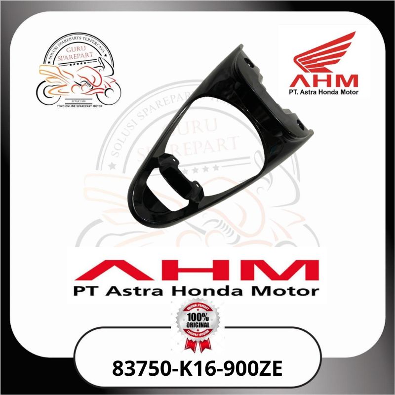 Honda Cover Belakang Tengah Hitam Honda Scoopy FI 83750K16900ZE