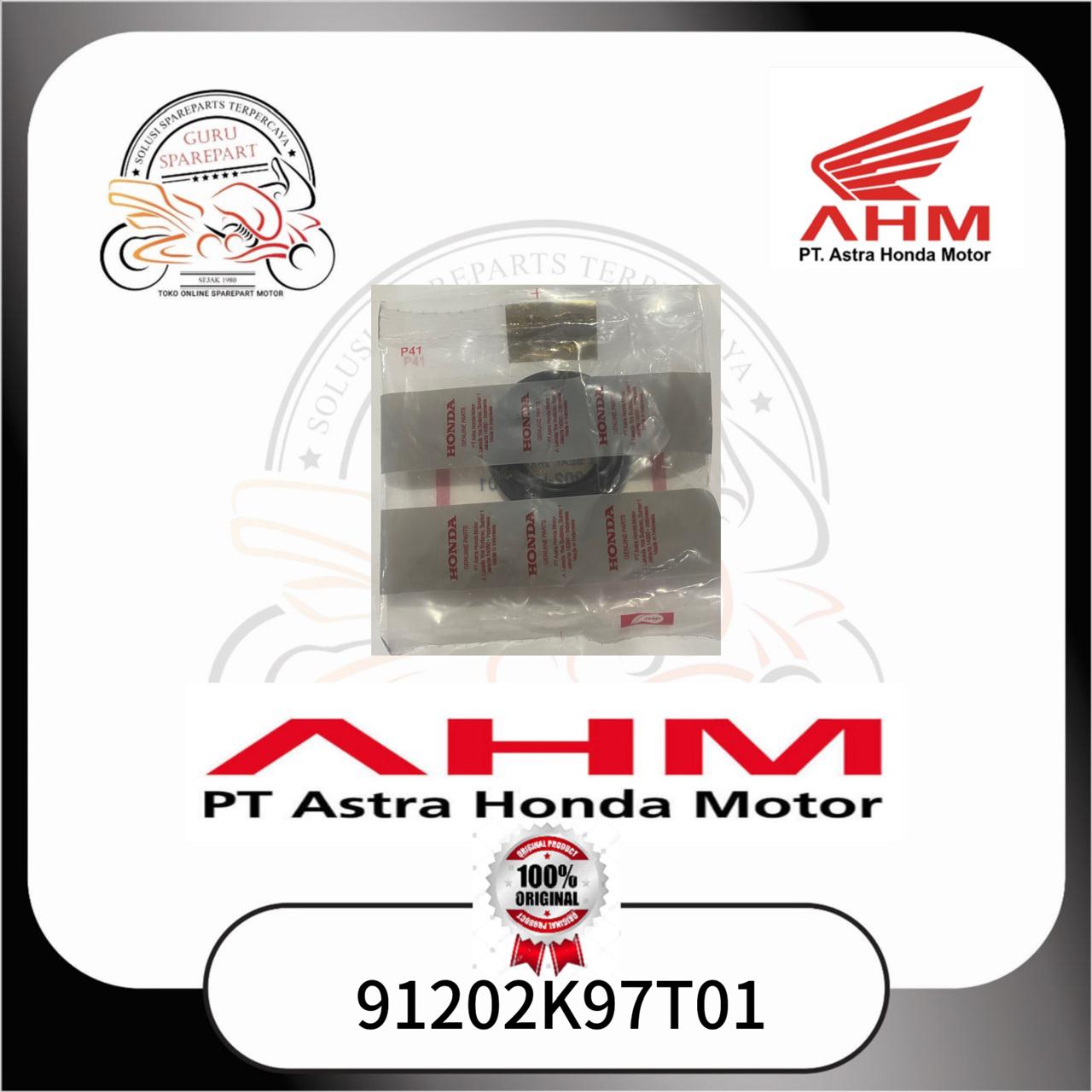 Honda Oil Seal kruk as kiri 26x45x6 18 PCX 150 K97 Hybrid 91202K97T01