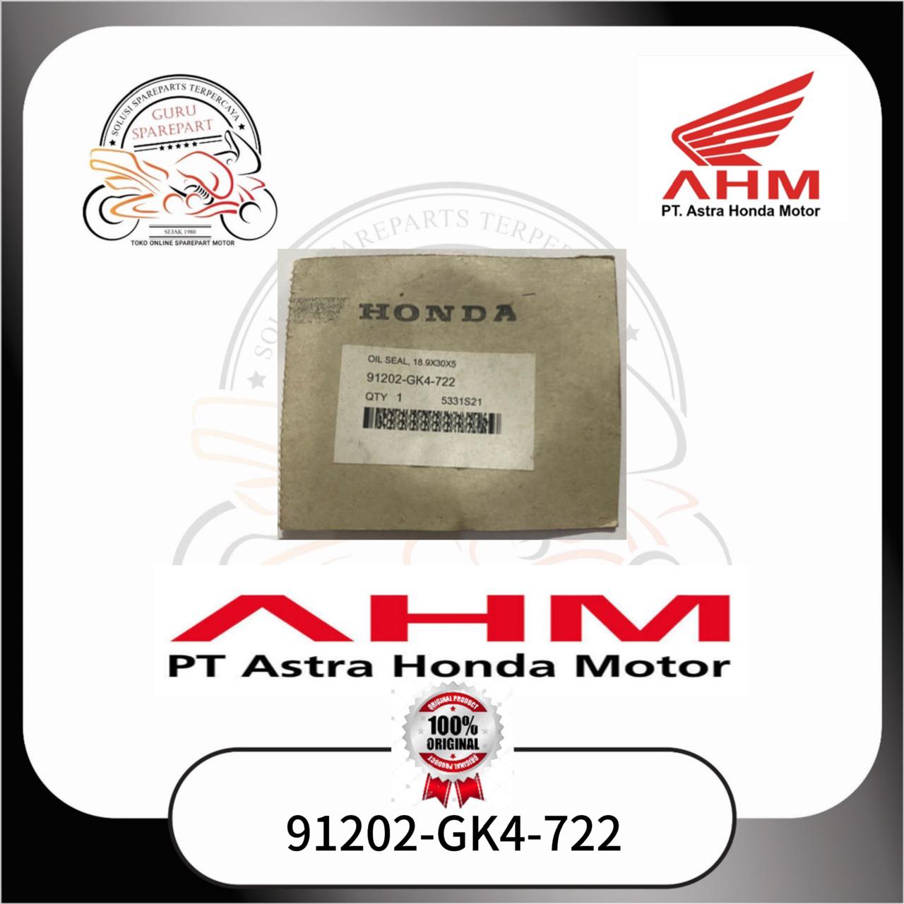 Honda Oil Seal Magnet Starter 18.9X30X5 Grand Win 91202GK4722