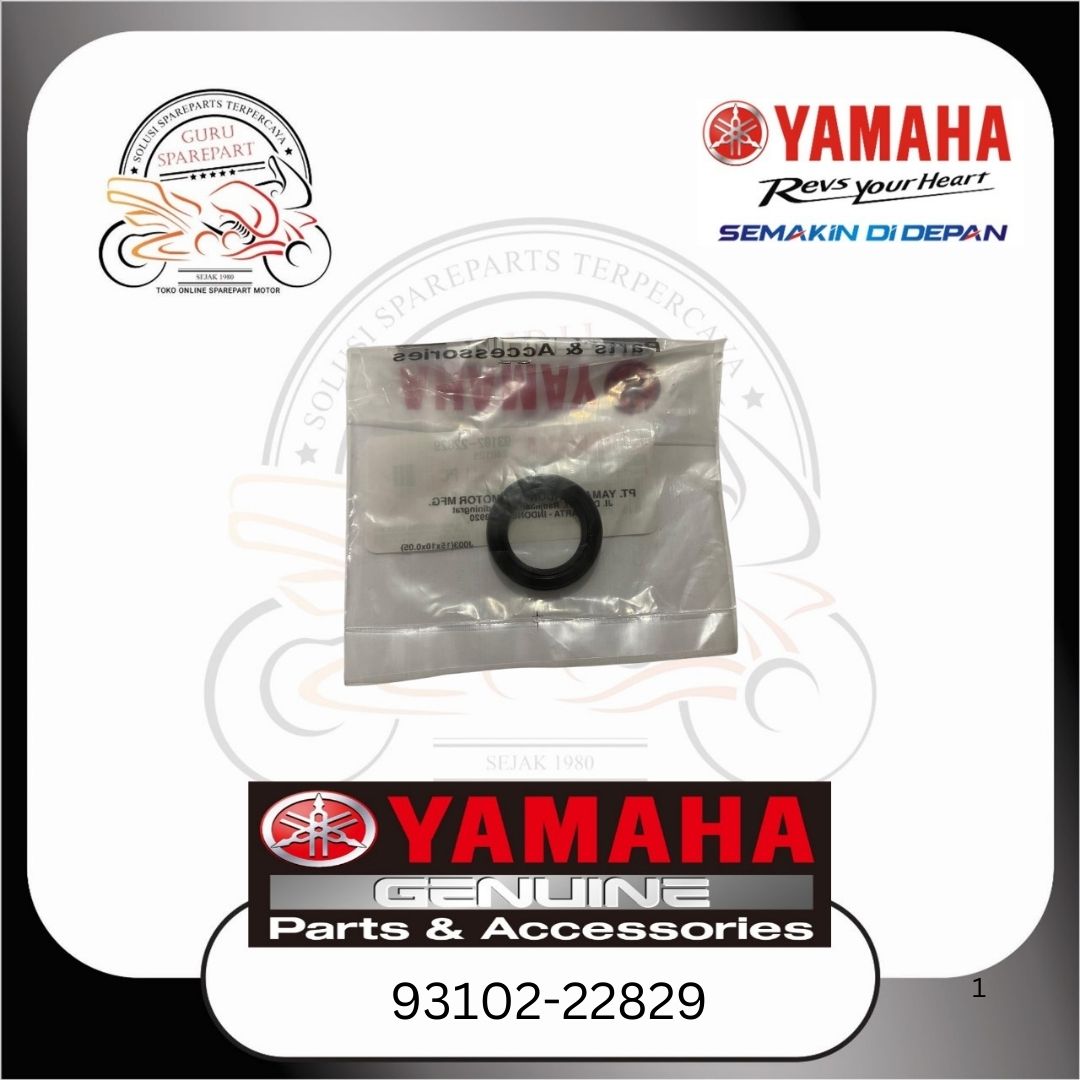 Seal Sil Magnet As Kruk Kiri Nmax Aerox 155 Lexi Yamaha Asli 93102-22829 Ori Yamaha