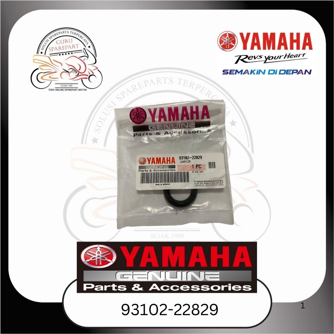 Seal Sil Magnet As Kruk Kiri Nmax Aerox 155 Lexi Yamaha Asli 93102-22829 Ori Yamaha