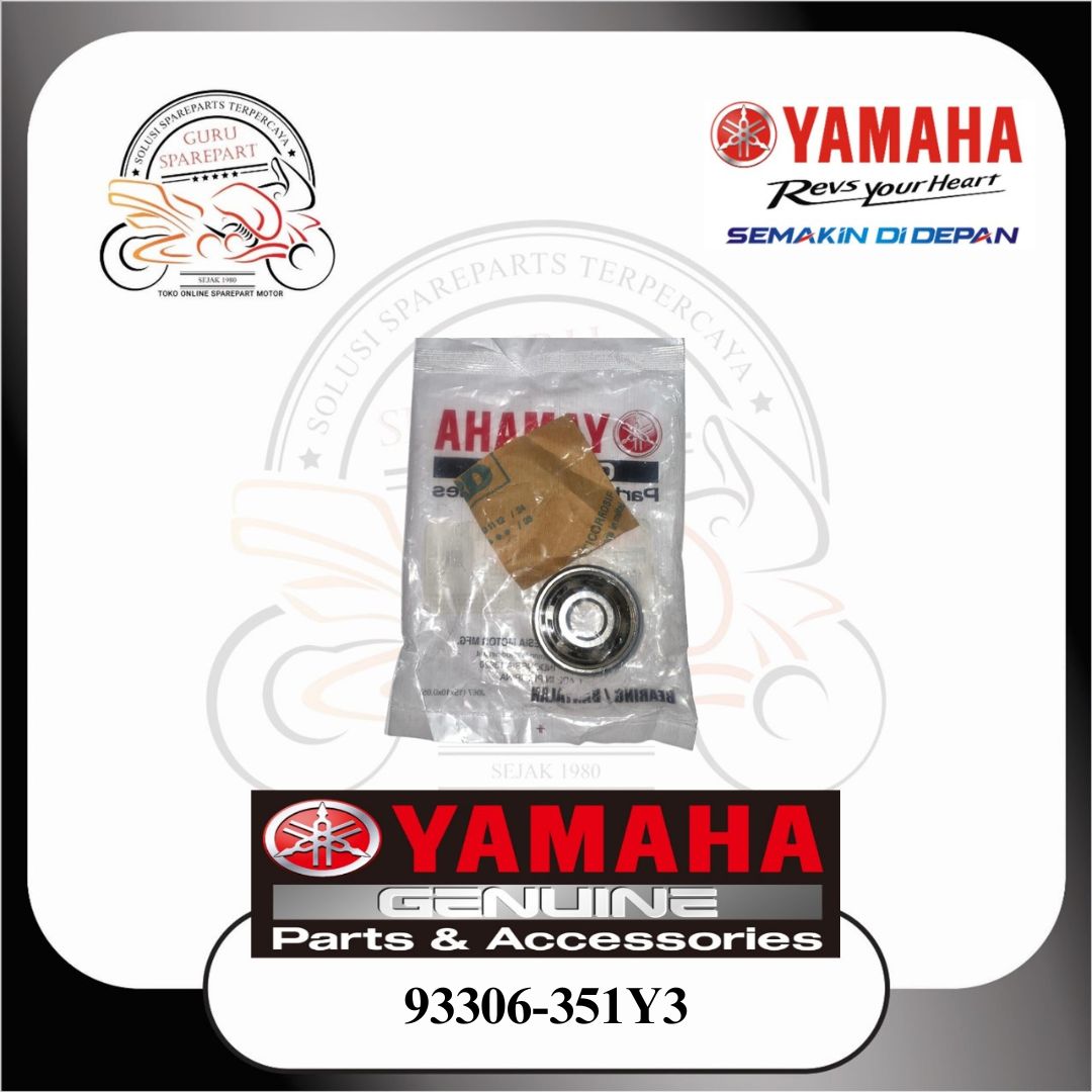 Bearing Laher Roda Depan Yamaha Vixion Lama 93306351Y3